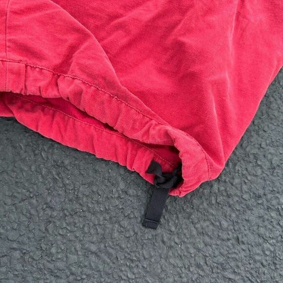 Vintage US Expedition Cargo Pants Red Zippered Y2K Size L - Picture 8 of 9